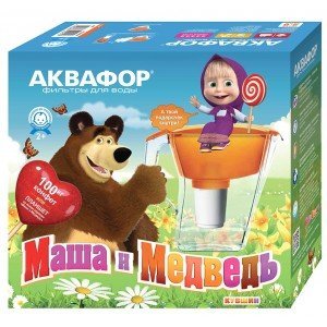 Фильтр-кувшин Аквафор Арт "Маша и Медведь"